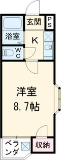 寛永ハイツ【3階】の間取り