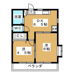 プチハウス【2階】の間取り