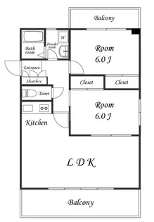 ファラオ国立【3階】の間取り