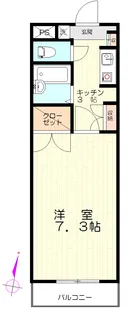 グレイスオオサワ【2階】の間取り