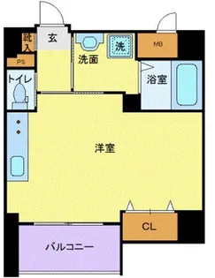 エルミスタ三の丸【2階】の間取り