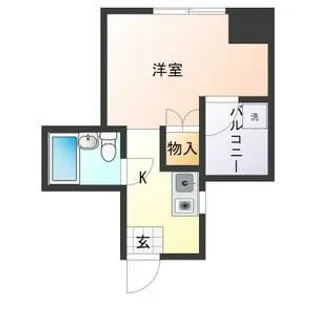 OLA COURT田辺【7階】の間取り