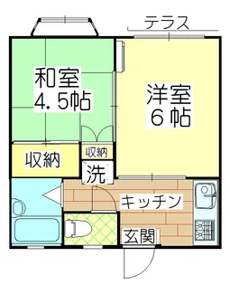ホームズタナベ【1階】の間取り