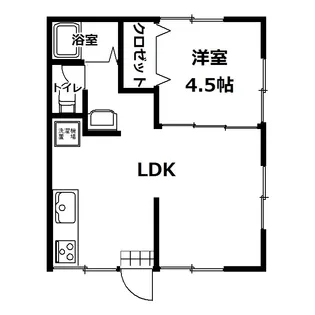 エムハイツ【1階】の間取り