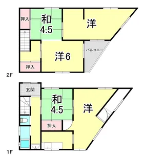 兵庫県神戸市垂水区北舞子1【一戸建】の間取り