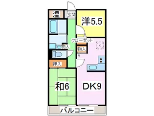 木更津星の街【5階】の間取り