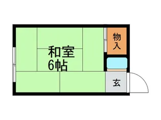 クラウンハイム【1階】の間取り