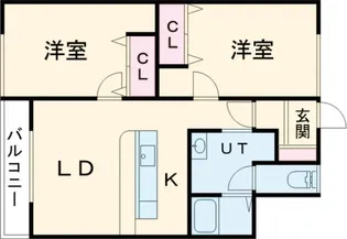 壱番館A【1階】の間取り