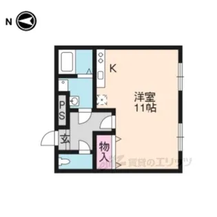 メゾン・ド・ラ・ローズ【1階】の間取り