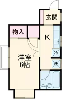 メゾンMOTO【1階】の間取り