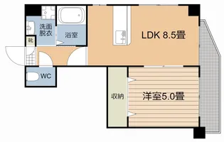 パームツウィン【3階】の間取り