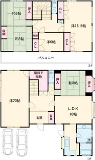 京都府京都市南区東九条西明田町【一戸建】の間取り