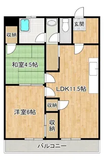 久留米中央ビル【3階】の間取り