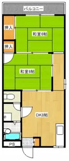 第3今田ビル【5階】の間取り