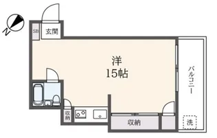 東京都世田谷区船橋6【マンション】の間取り