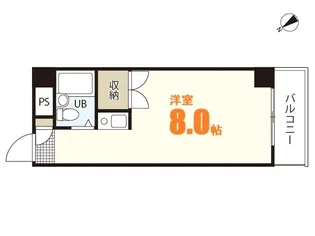 ウイングスSK【2階】の間取り
