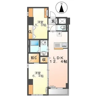 神奈川県大和市渋谷5【マンション】の間取り