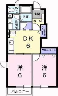 K-13B【1階】の間取り