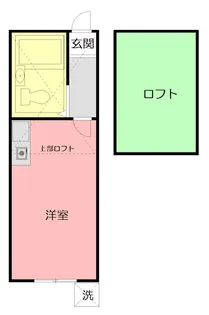 Rー鎌倉【1階】の間取り
