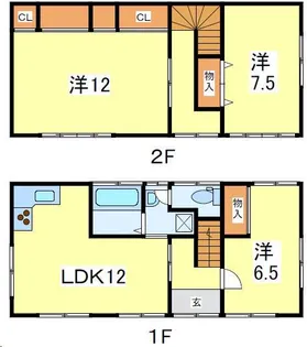 岩手県盛岡市西見前11地割【一戸建】の間取り