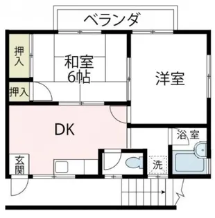 神奈川県横須賀市二葉1【アパート】の間取り