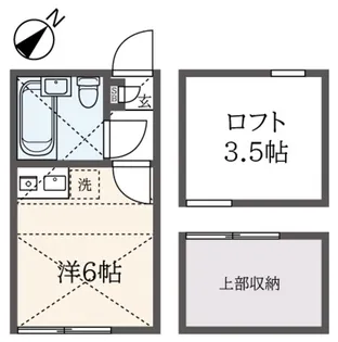 ハイランド【1階】の間取り