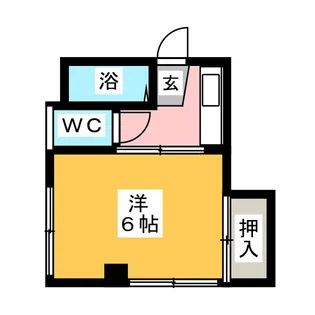 マイウェイハイツ【2階】の間取り