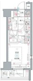 クレヴィスタ阪東橋II【2階】の間取り