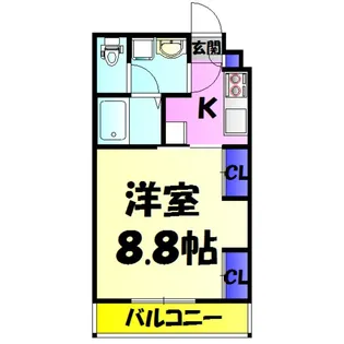 リブリ・マロングラッセ【2階】の間取り