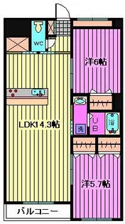 sunshine residence【1階】の間取り