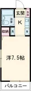 サニーハウス【1階】の間取り