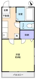 レマンハイツ八千代【1階】の間取り