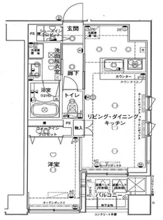 東京都台東区浅草5【マンション】の間取り