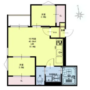 REGALEST Y.s【1階】の間取り