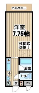 東京都小金井市東町4【マンション】の間取り