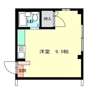 KHドーム【3階】の間取り