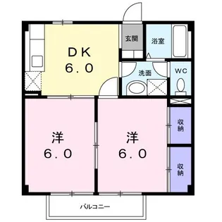 ブランマージュ【1階】の間取り