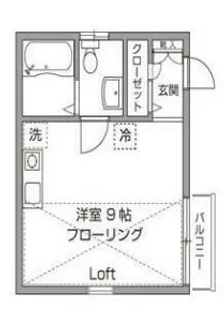 ビーフラット【2階】の間取り