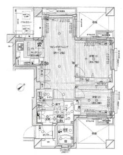 ランドステージ田端【2階】の間取り