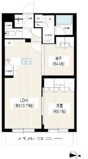 セジョリ板橋坂下II【3階】の間取り