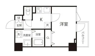 Trimestoriel【2階】の間取り