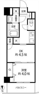東京都港区白金1【マンション】の間取り