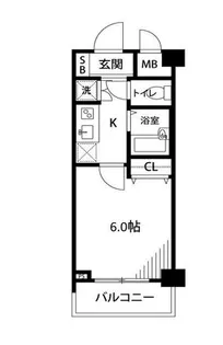 東京都文京区目白台2【マンション】の間取り