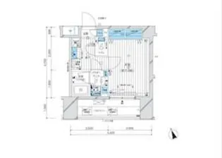 メインステージ目黒III【9階】の間取り