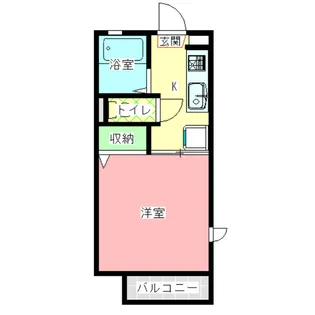 SAKURAコーポ(サクラコーポ)【2階】の間取り