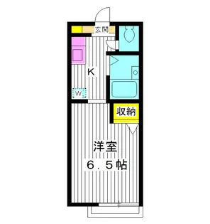 東京都練馬区富士見台3【アパート】の間取り