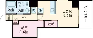 アリカ曳舟2【3階】の間取り