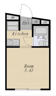 スペース矢口【1階】の間取り