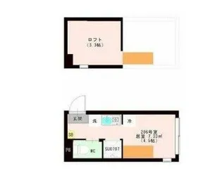 OTAS 代田橋【2階】の間取り