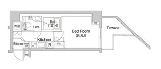 BPRレジデンス代々木【1階】の間取り